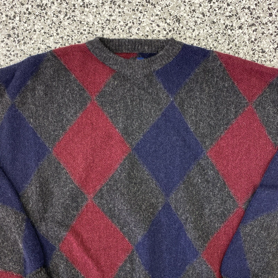 Callaway Golf Sweater Men's Medium Black Alpaca Vintage Nordstrom - Image 2 of 4