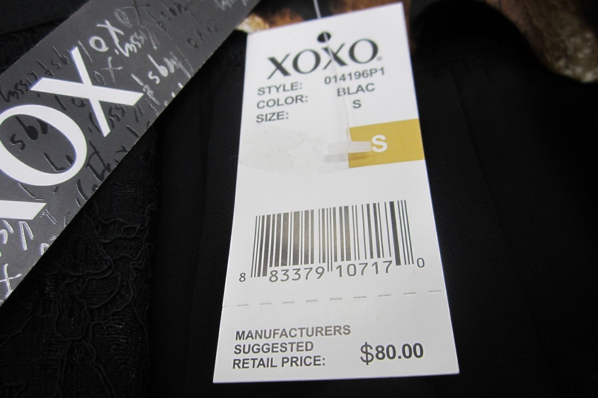 Blazer XOXO Femme Noir - Dentelle Dos Et Manchettes - Taille S - Neuf Avec étiquettes
