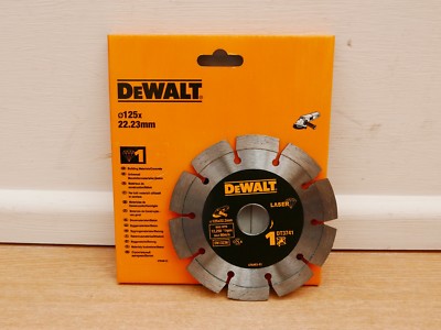 DEWALT DT3741 5'' ZIEGEL & BETON DIAMANTTRENNSCHEIBE DCG405 WINKELSCHLEIFER