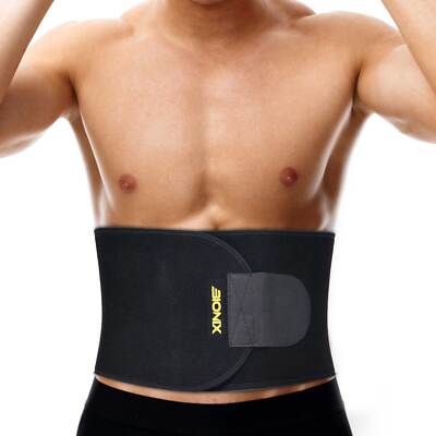Taillentrimmer Gürtel Abnehmen Schweiß Trainer Bauch Fatburner Body Shaper Unterstützung