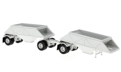 1971 Cook Bros bottom dump trailer in Oshkosh, NE | Item ER5115 sold | Purple Wave