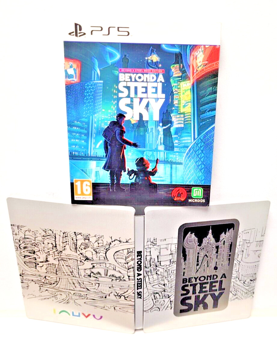 Beyond A Steel Sky Steelbook Edition PS5 | EXCELLENT Cyber Thriller Game