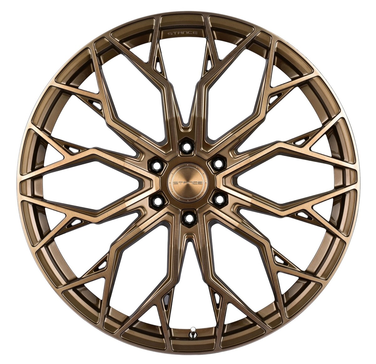 20” STANCE XT1 BRUSHED BRONZE WHEELS RIMS FOR FORD F150 XLT STX