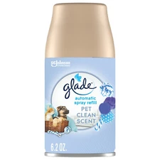 Glade AUTOMATIC SPRAY REFILL  PET CLEAN SCENT Air Freshener HOME OFFICE BATHROOM