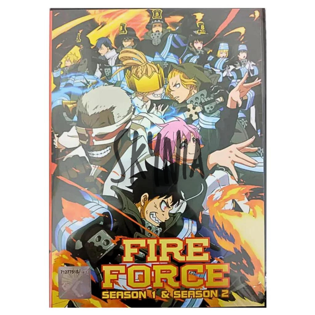 Anime Fire Force Full Episodes Anime DVD Fire Force Complete