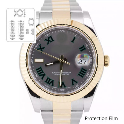 Rolex Datejust Oyster Bracelet 36mm Clear Film FULL Protection 1x Units