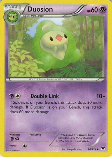Duosion 34/124 XY - Fates Collide Uncommon