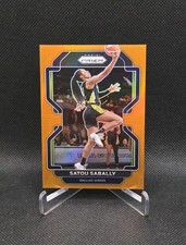 2022 Panini Prizm WNBA #34 Satou Sabally Orange Prizm /49 SP