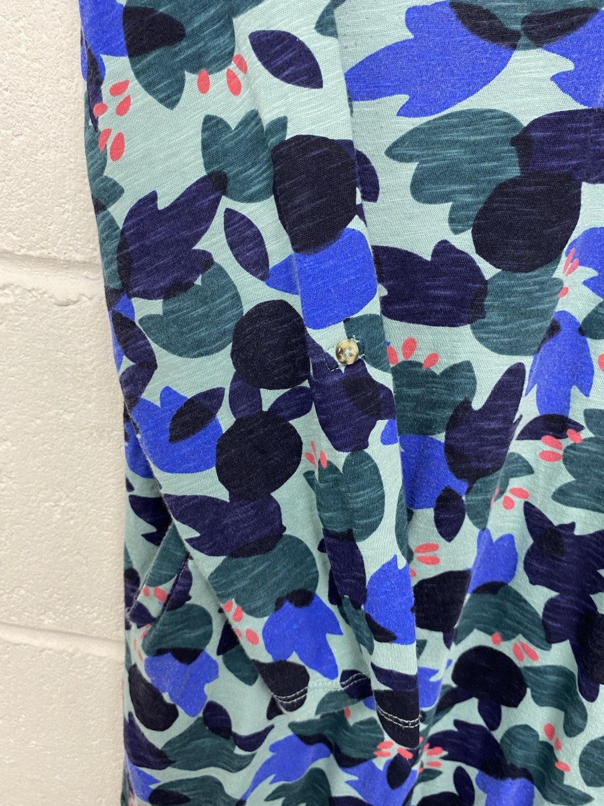 White Stuff Green Multi Abstract Long Sleeved Poc… - image 4