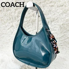 ◎Good condition◎ COACH elgo one shoulder blue