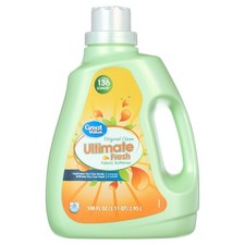100 fl oz Ultimate Fresh Fabric Softener 136 Loads Wrinkle Free Static Reducing