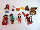VINTAGE  5 PC LOT PLAYMOBILE PITARES AND ACCESSORIES ALL MINT CONDITION