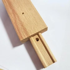 Wood Drawer Slides, Center Mount Drawer Slides 12/13/14/15/16 Inch, Wooden