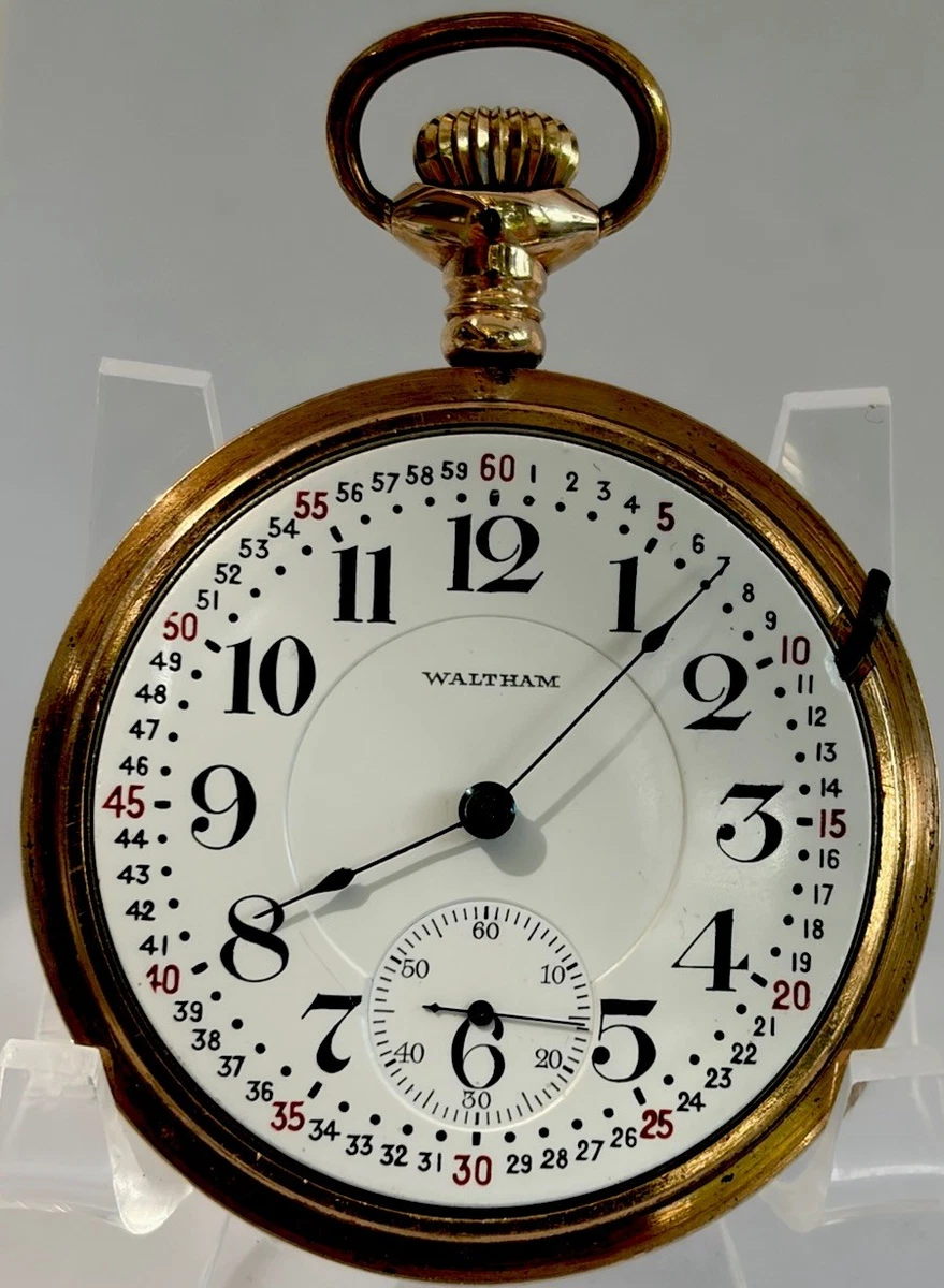 Waltham Pocket Watch Pocket Watches with Vintage for sale - eBay