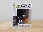 Funko Pop Star Wars Glows in the Dark #488 Dark Trooper with Grogu bobble-head
