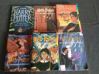 KOMPLETTES BUCH HARRY POTTER BAND 1 2 3 4 5 6 Folio Junior Versand Angebot 