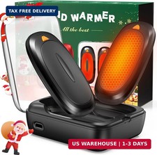 Electric Hand Warmers Rechargeable 2 Pack with Charging Case