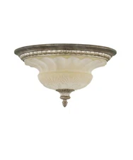 Murray Feiss FM263BRB/GIS English Palace Flushmount Fixture 18x9 New BRONZE GILD