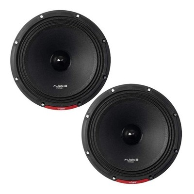 Vibe Slick SLICKPRO8M-V0 8 Zoll Pro Audio Mitteltöner Lautsprecher 150 W RMS Paar