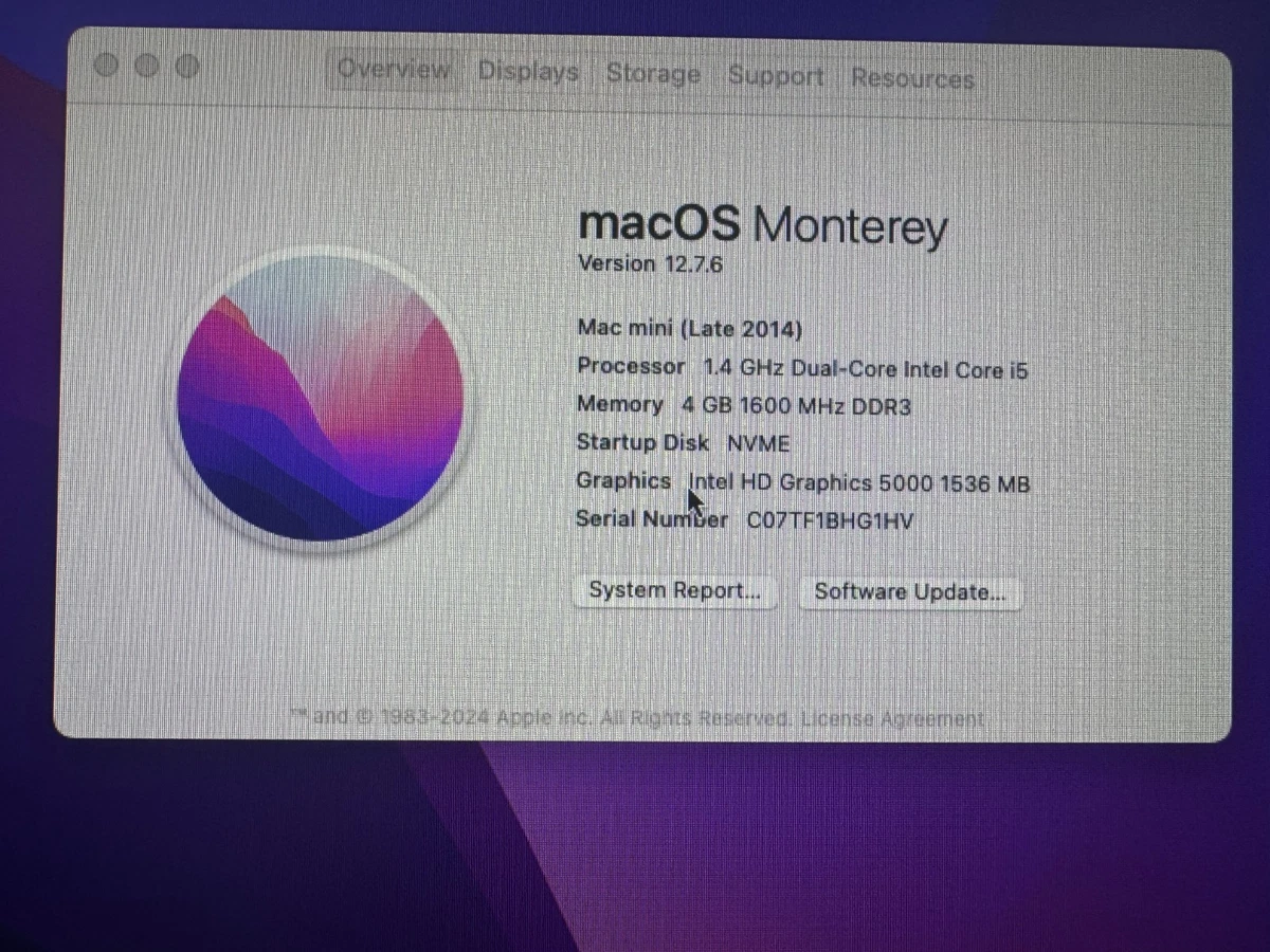 Apple Mac mini 4 GB RAM 2014 Apple Desktops & All-In-One Computers