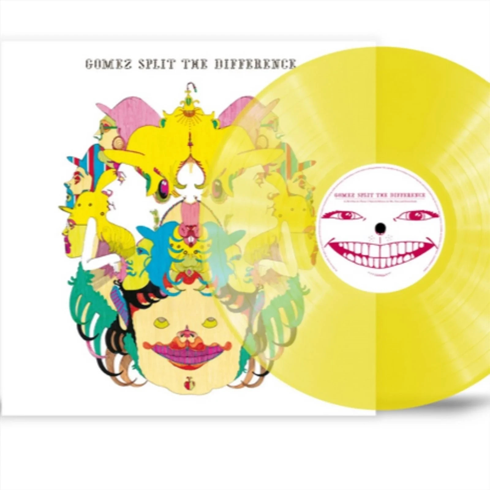 Gomez Split The Difference Double Vinyl LP Colored Yellow Transparent New - Image 3