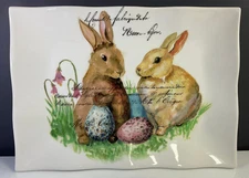 Effetti d'Arte Italy Easter Bunny 15" Serving Platter