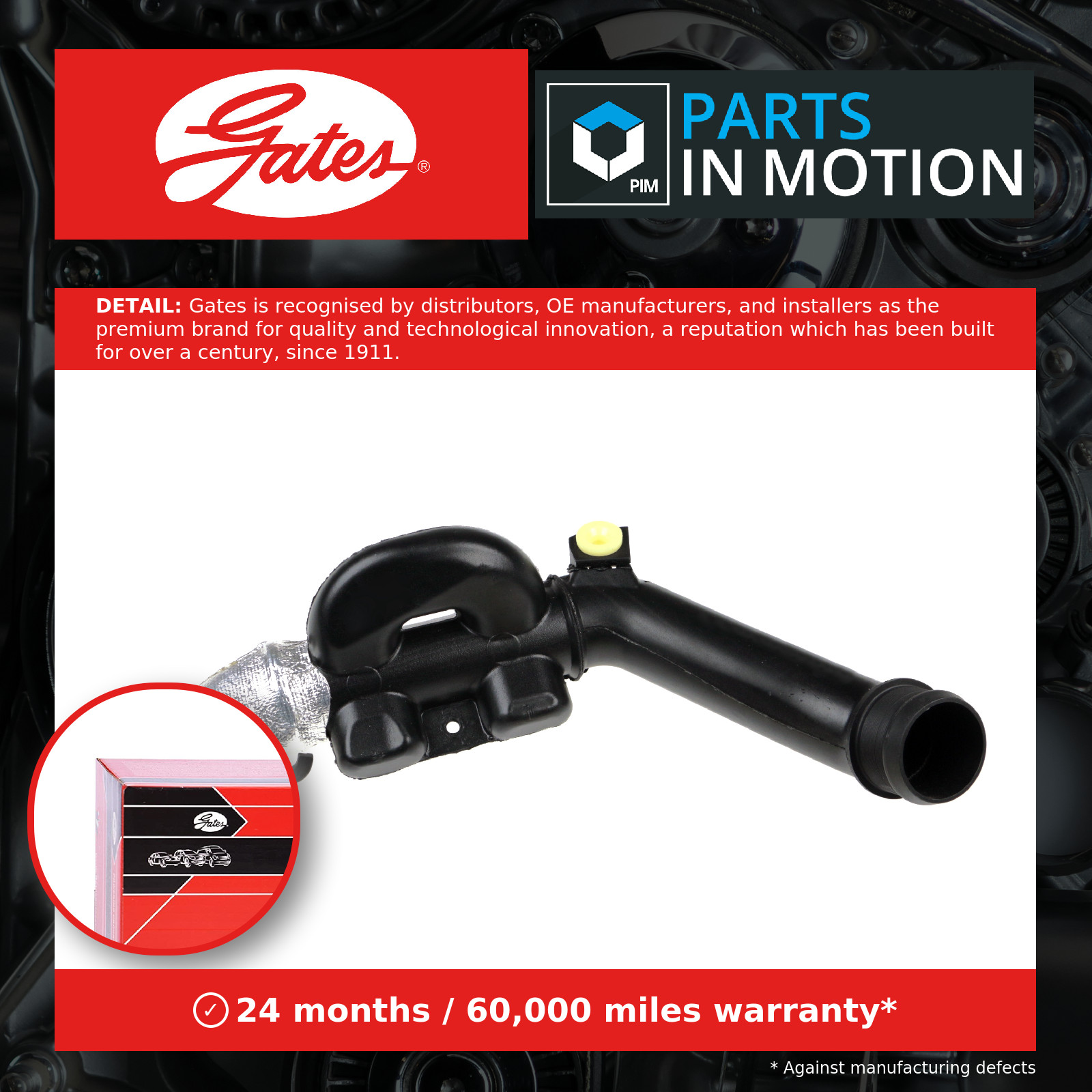 CHARGE AIR HOSE 09-1417 FOR PEUGEOT PARTNER/ORIGIN/Box/Body/MPV EXPERT/Van 1.6L - Image 12