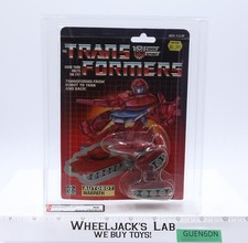 Warpath AFA GRADED 80 80 80 90 Transformers 1985 Hasbro Minicar NEW SEALED