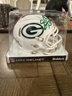 Gilbert Brown Signed Green Bay Packers Riddell NFL Mini Helmet w/ Display Case