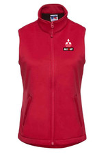 MITSUBISHI RALLIART LADIES GILET CLEARANCE PRICE �21 EMBROIDERED LOGO