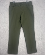Kirkland Signature Men  s Green 5 Pocket Performance Pant Size 36x32