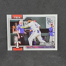 Adolis Garcia 2026 Topps Series 1 Celebration SSP Case Hit #110 Walk This Way