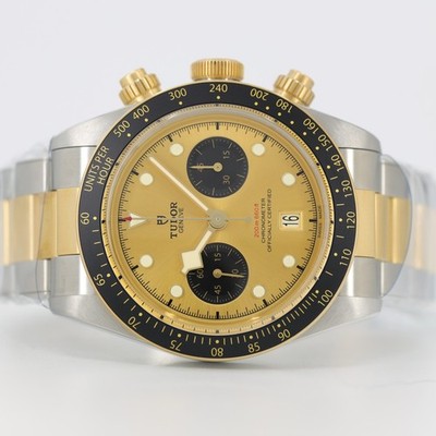 Tudor Black Bay Chrono S&G Champagne Dial M79363N-0007 | eBay