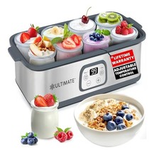 Ultimate Probiotic Yogurt Maker Adjustable Time Temperature Control