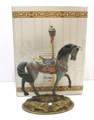 Willitts Designs Carousel Classics Outside Row Stander w Cherub Horse 09005