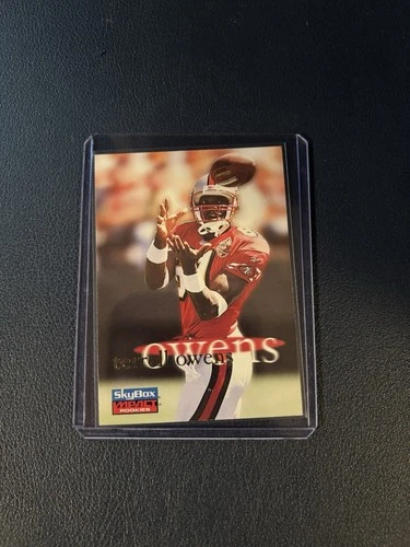 1996 Skybox Impact Rookies - Terrell Owens #62 (RC) In Sleeve