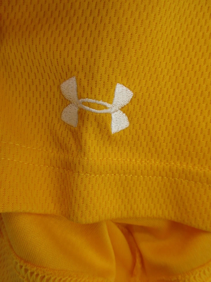 Baylor Bears Baseball Jersey Men Large Yellow Under Armour University Athletic * - Image 4 of 4
