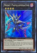 Night Papilloperative 1996 1st Edition Super Rare Holo Yugioh NUMH-EN048 (NM)
