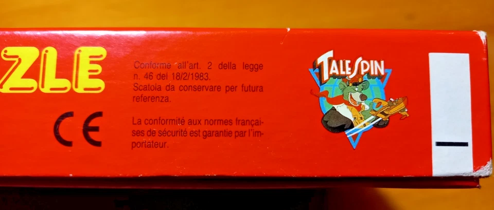 Clementoni 2x20: 2 Puzzle da 20 Pezzi Made In Italy Vintage Disney anni 90 Raro - Immagine 4 di 4