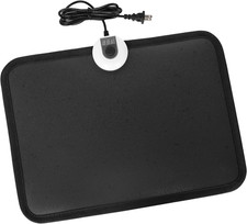 Electric Heated Floor Mats - AC 110V Foot Heater, Heated Foot Warmer Mat under D
