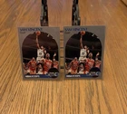 NBA HOOPS 1990 Michael Jordan #223 Sam Vincent Basketball Card Lot of 2