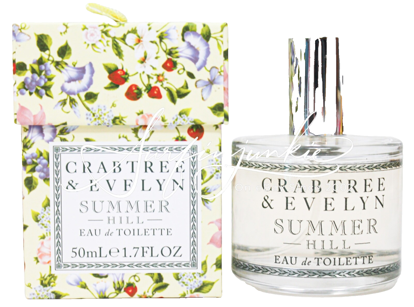 Crabtree & Evelyn Summer Hill Eau De Toilette Spray 1.7 oz
