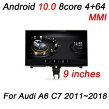 Car Multimedia Player Stereo Gps Radio Android Monitor Mmi For Audi A6 A7 C7 4g8