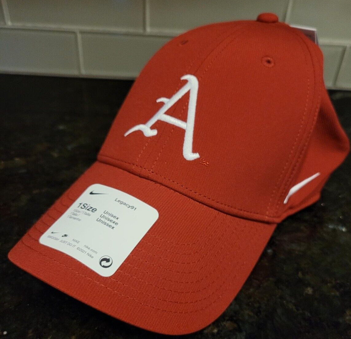 arkansas baseball hat nike