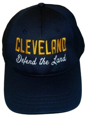 Cleveland Cavaliers Defend the Land Mens Adjustable Strapback hat Cap New Nba