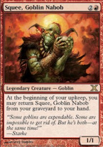 Squee, Goblin Nabob x1 - 10th Edition - Light Play, English - 10th Edition