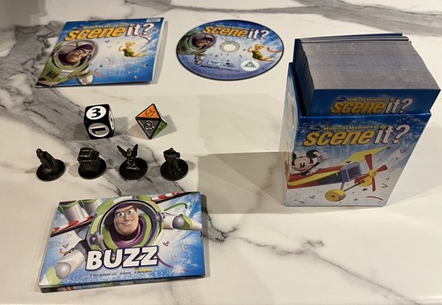 Disney Magical moments Scene it? Board Game Deluxe Edition - 100% Complete - Picture 3 of 4