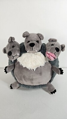 Squishable Minis Three 3 Headed Dog Cerberus Plush 9'' Round Squishables NWT NEW