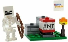 LEGO Minecraft: Skeleton with TNT Launcher and Bonus Tile