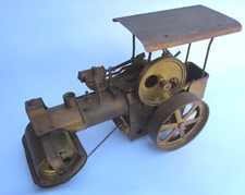 Wilesco Dampfwalze Dampftraktor Dampfmaschine messing Traktor MS Old Smokey D36